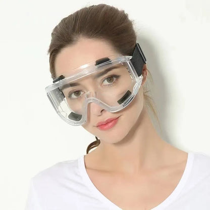 Lentes Seguridad Antiparras Gafas Proteccion Banda Ajustable
