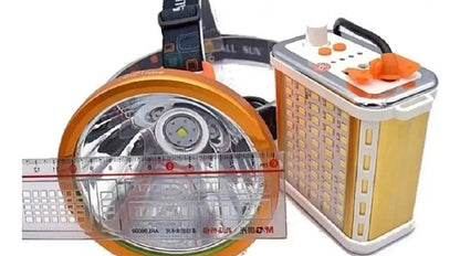 Linterna Minera Usb Camping Foco Led Caza 800w Largo Alcance