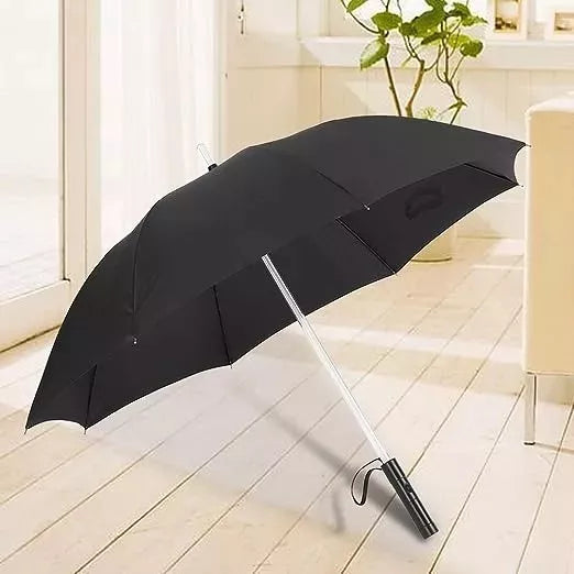Paraguas Plegable Led Lluvia Paragua Grande 8 Varillas 80 Cm
