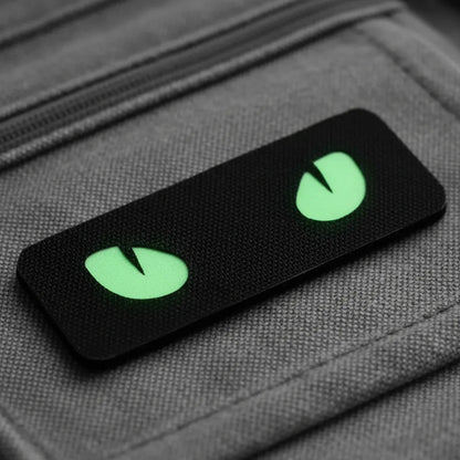 Parche Tactico Militar Parche Ojo Gato Fluorescente Velcro