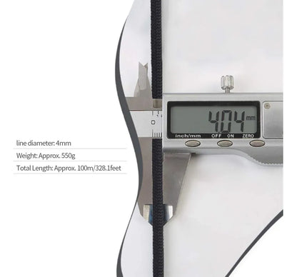 Cuerda Paracord Rollo 100 Metros 550 Cuerda Escalada Camping