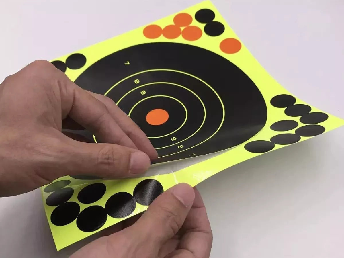 10 Target Adhesivo Rifle De Aire 2p Target Rifle A Poston
