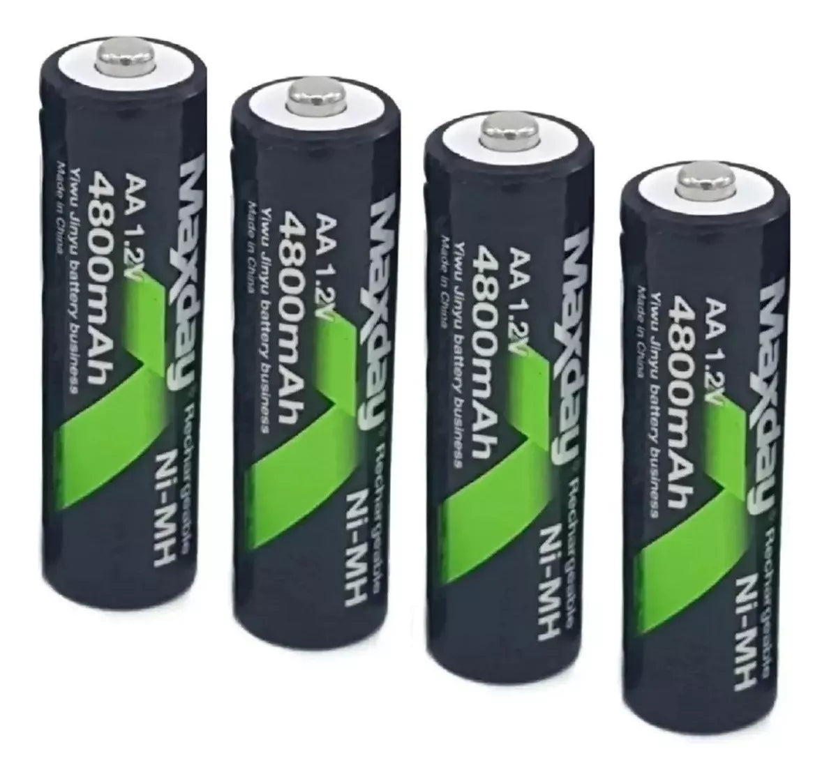 Cargador De Baterias Aa Aaa 9v + 4 Batera Recargable Aa Pila