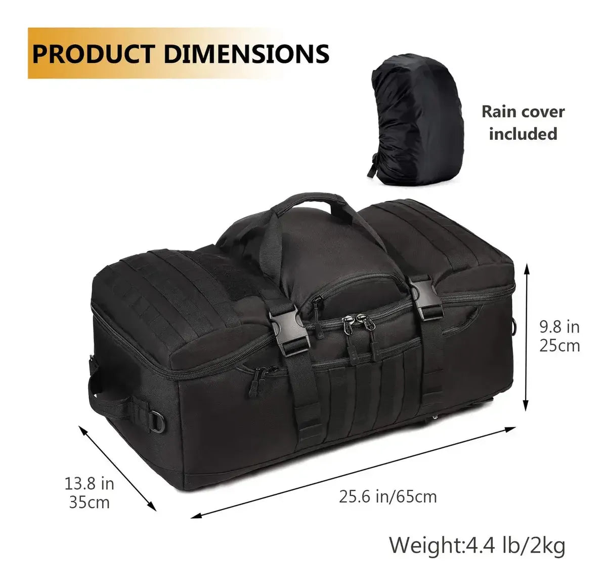 Mochila Outdoor Mochila Tactica Viaje Mochila Trekking 60lts