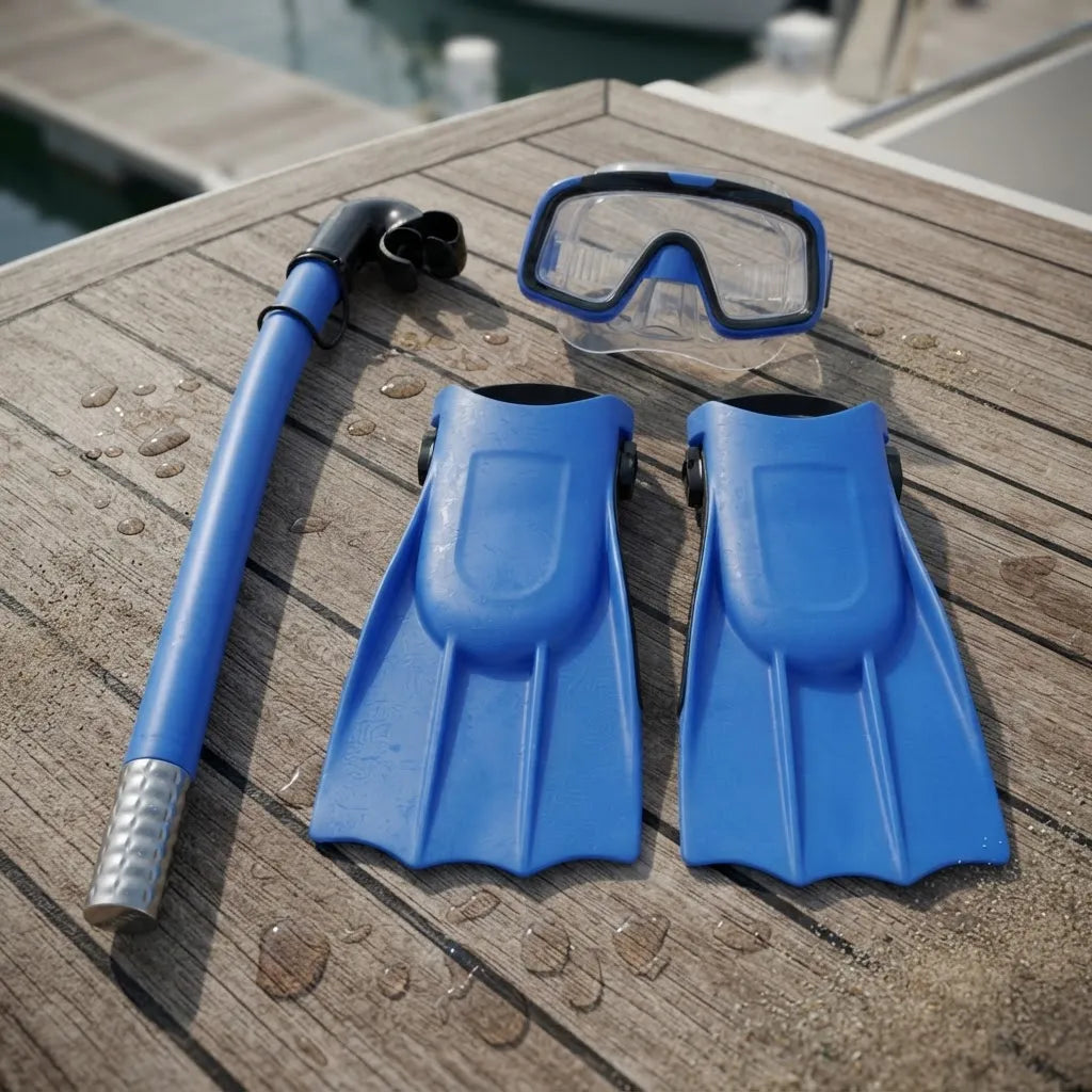 Kit Buceo Snorkeling Aletas Buceo Mascara Snorkel Buceo