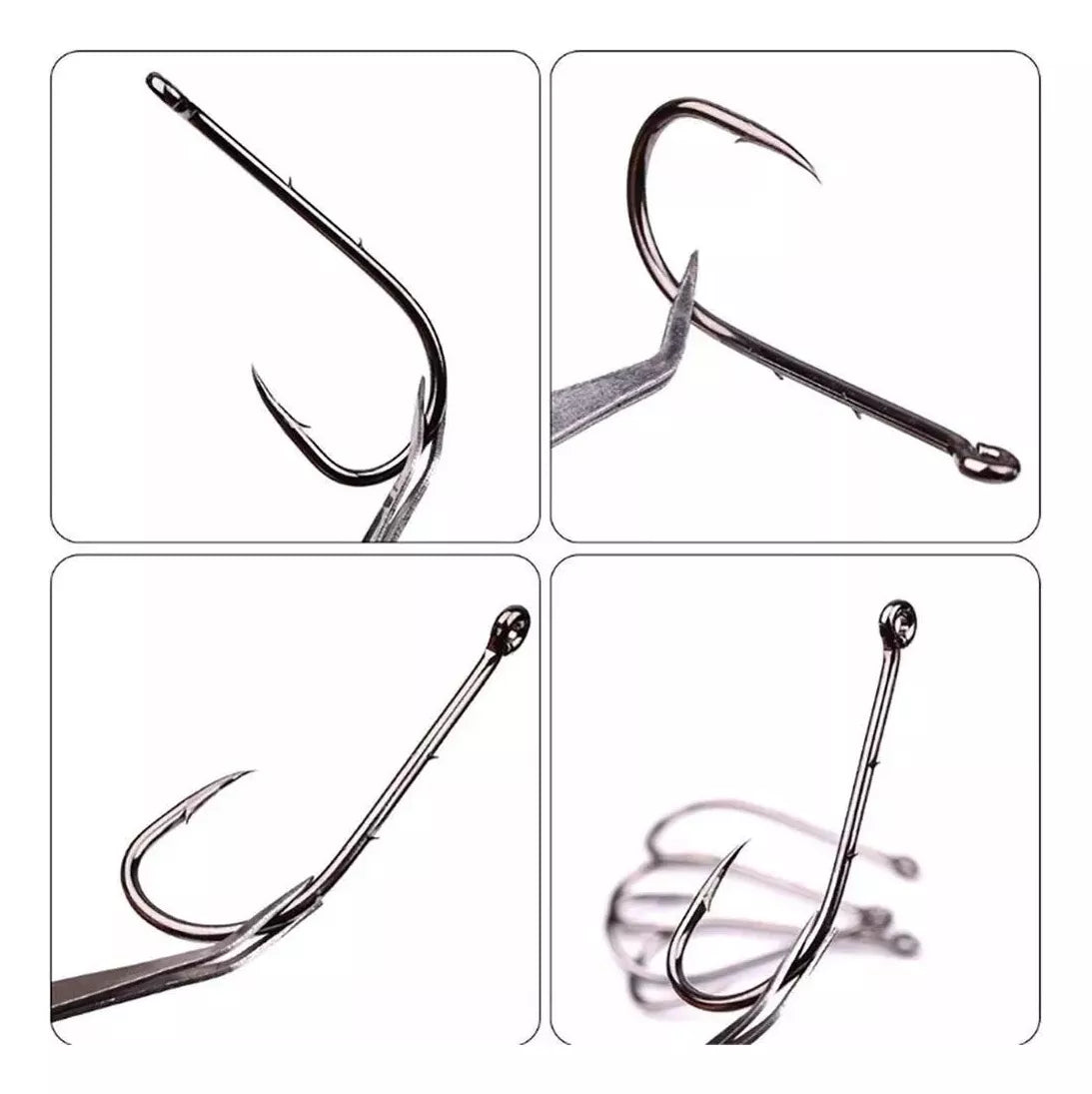 Kit Anzuelo Set Pesca 5 Anzuelos Pesca Anzuelos De Pesca #14