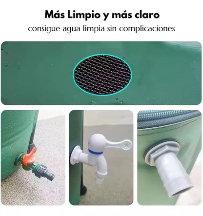 Estanque Agua Vertical 200 Litros Plegable Estanque Portátil