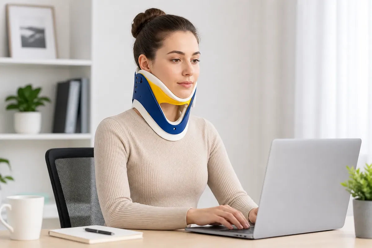 Collarin Ortopedico Cervical Adulto Collar Inmovilizador