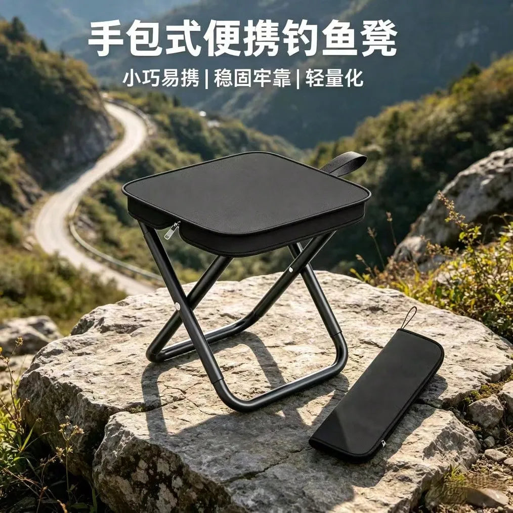 Silla Camping Silla Plegable Camping Portatil Bolso 28x24cm