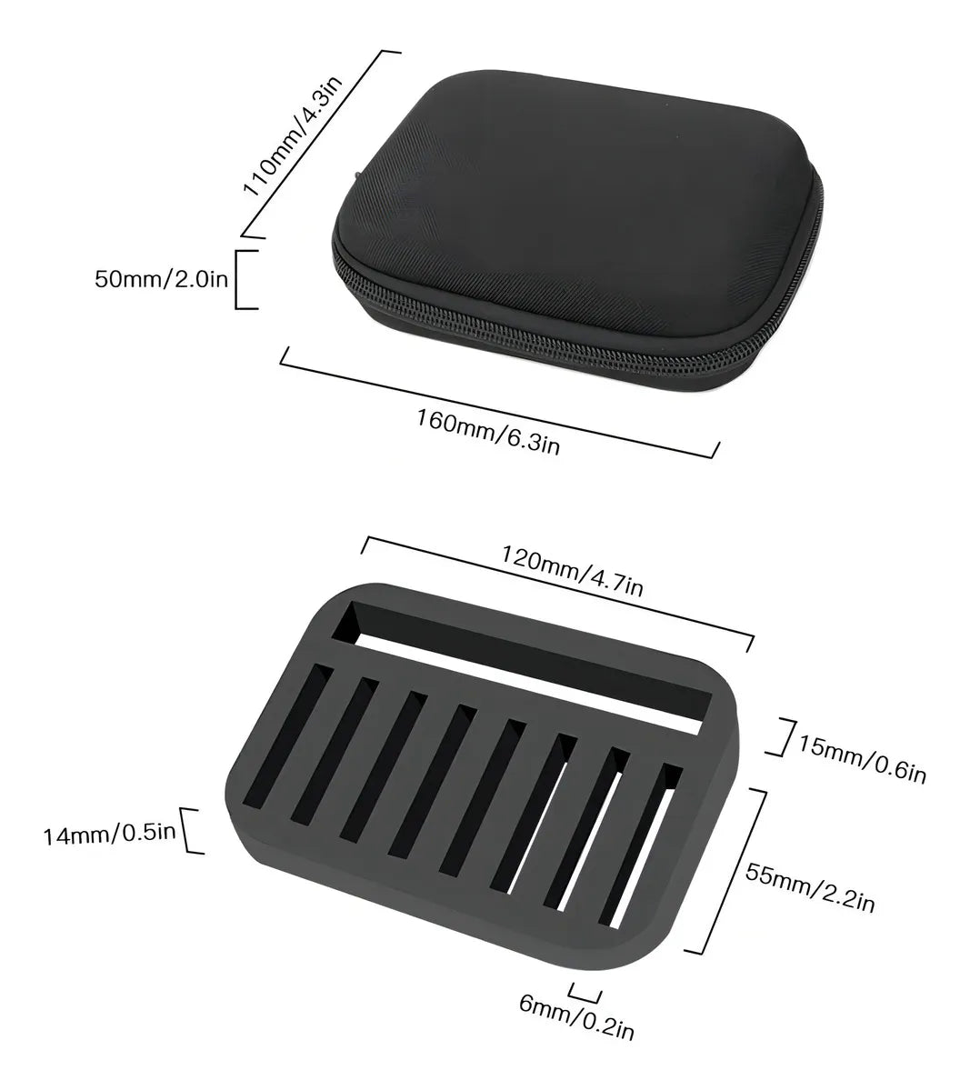 Pack 16 Señuelos Pesca Spinner Cucharilla Mar Rio +estuche