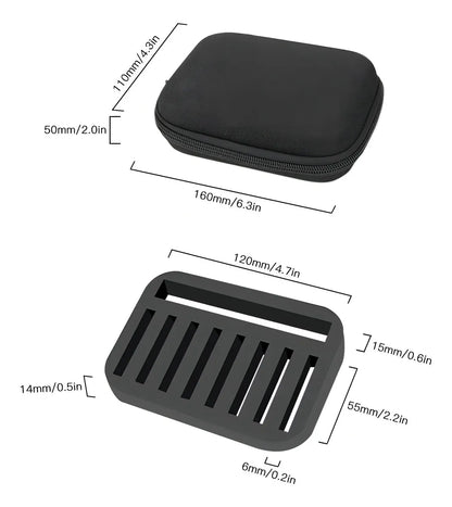 Pack 16 Señuelos Pesca Spinner Cucharilla Mar Rio +estuche