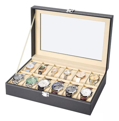 Caja Organizador Relojes Caja Reloj Caja Relojes Estuche 12