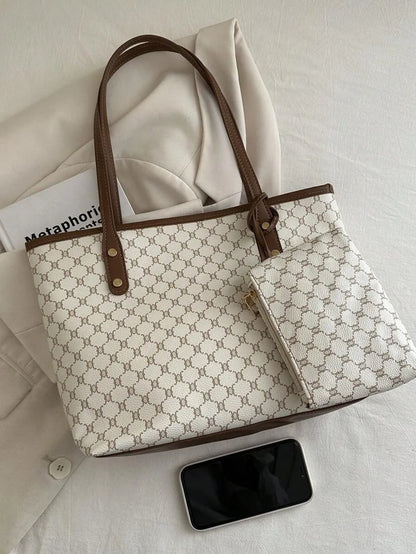 Set 2 Bolsos Cartera Bolso Tote Bag Cartera Bolsa Mujer