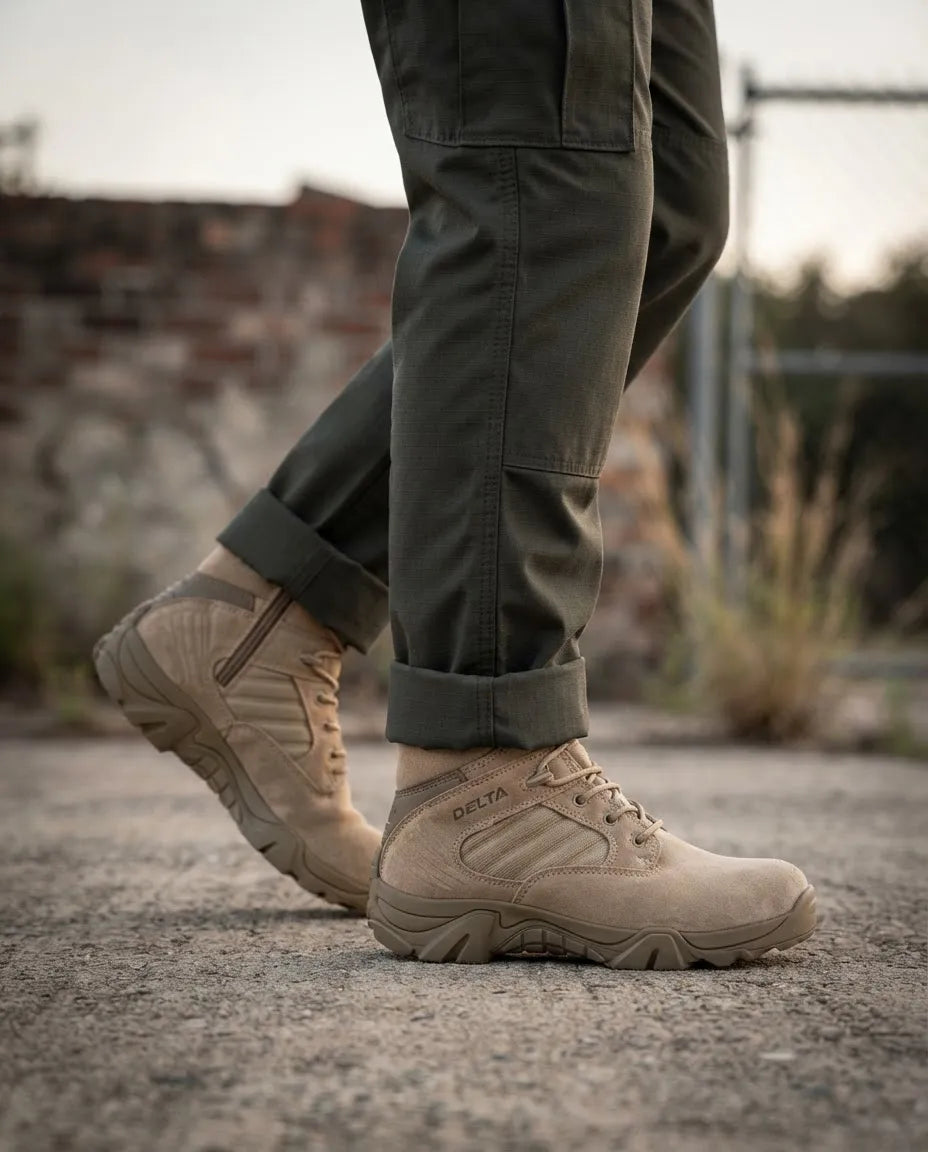 Bota Delta Caña Corta Botas Tacticas Militares Bototo Hombre
