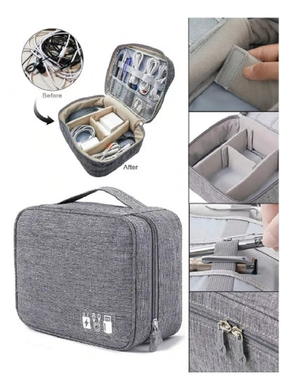 Bolso Organizador Viaje Estuche Organizador Cables Ordenador