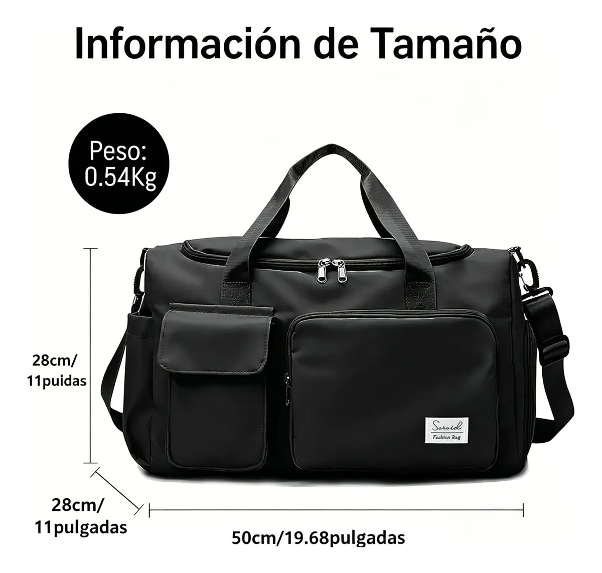 Bolsa Deportiva Bolso De Mano Gran Capacidad Bolso Gym Viaje