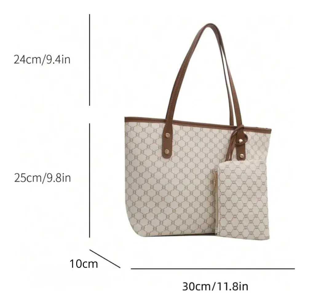 Set 2 Bolsos Cartera Bolso Tote Bag Cartera Bolsa Mujer