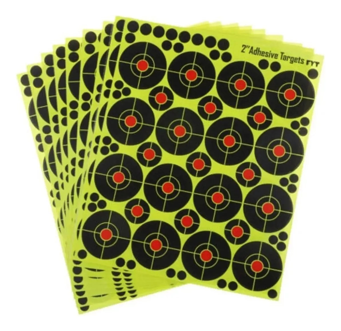 X10 Target Adhesivo Target Rifle A Poston Rifle De Aire 2p