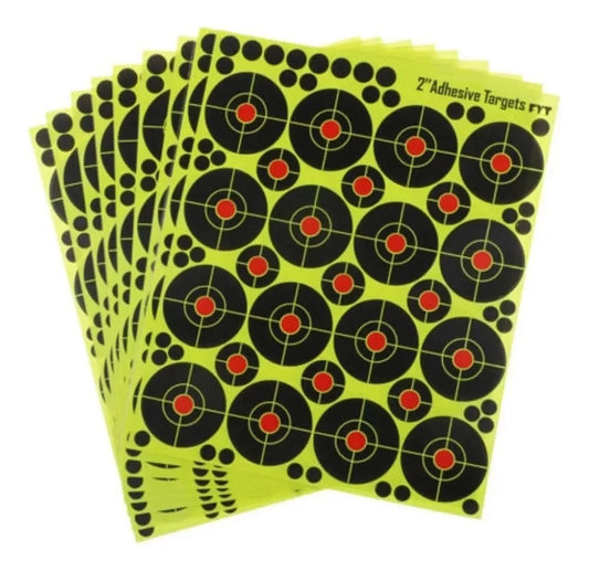 X10 Target Adhesivo Target Rifle A Poston Rifle De Aire 2p
