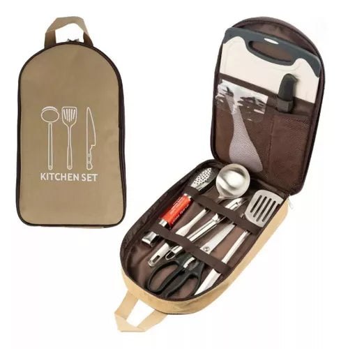 Set De Utensilios Para Camping 4 En 1 Naturehike