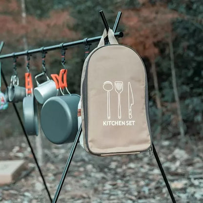 Set Utensilios Cocina Camping Accesorios Camping Outdoor 8pcs