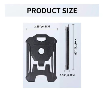 Porta Carnet Retractil Mosqueton Llavero Tactico Portacarnet