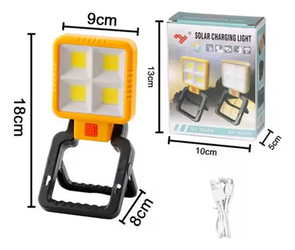 Lampara Camping Recargable Usb Solar Lampara Led Linterna