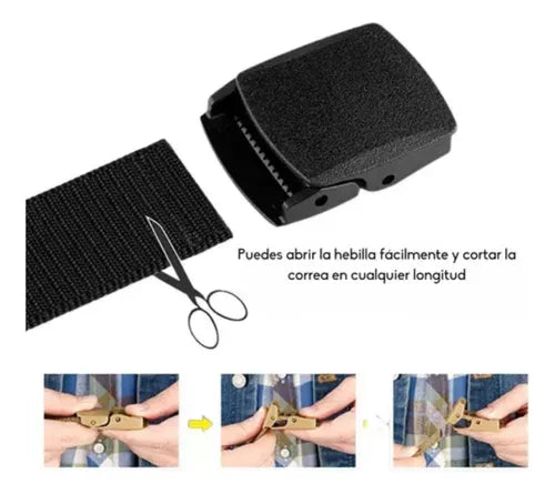 Cinturon Tactico Militar Cinturon Caza Cinturon 1.20m