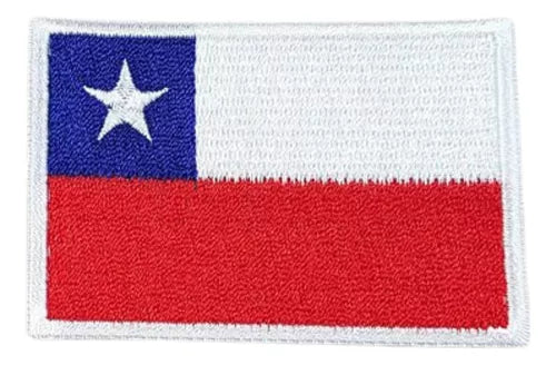 Parche Chile Parche Velcro Tactico Parche Bandera De Chile