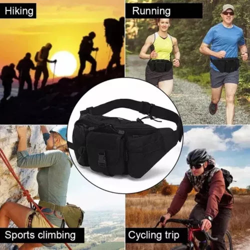 Banano Tactico Riñonera Militar Banano Trekking Banano Pdi