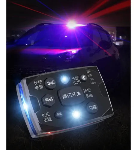 Baliza Corporal Baliza Led Sirena Linterna Baliza Tactica