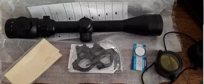 Mira Telescopica Rifles Pcp Caza Iluminada 3-9x40 Riel 11mm