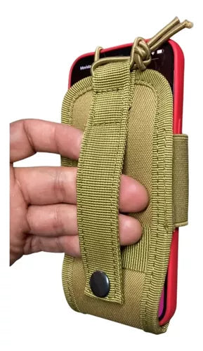 Pouch Porta Radio Molle Pouch Tactico Porta Radio Airsoft Negro