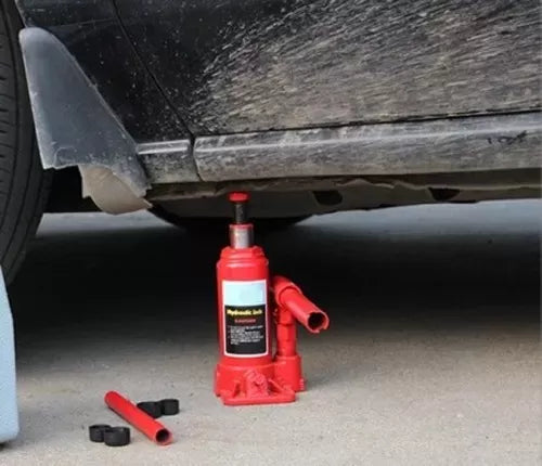 Gata Hidraulica Levanta Auto Gato Tipo Botella 10 Toneladas