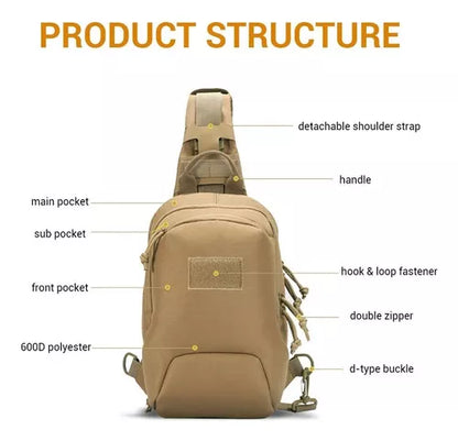 Mochila Tactica Mochilas Militares Pechera Tactica 7lts