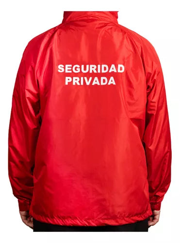 Cortaviento Seguridad Privada Casaca Guardia De Seguridad