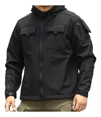 Poleron Softshell Tactico Poleron Militar Airsoft Poleron Caza Poleron Ziper