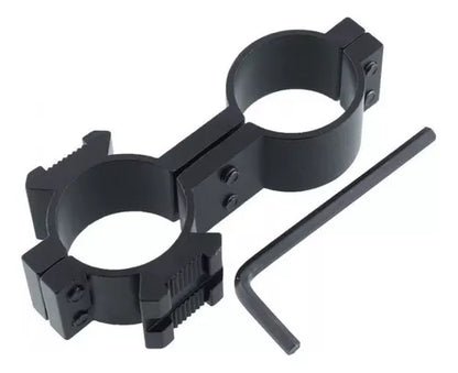Soporte Linterna Tactica Airsoft Paintball Doble Anillo