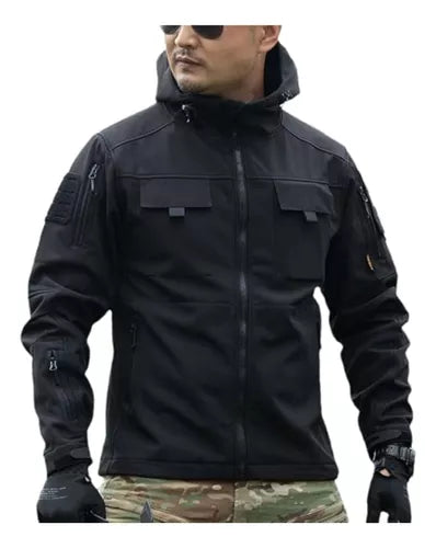 Poleron Softshell Tactico Poleron Militar Airsoft Poleron Caza Poleron Ziper