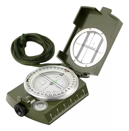 Brujula Militar Luminosa Multifuncion Con Inclinometro Ip65