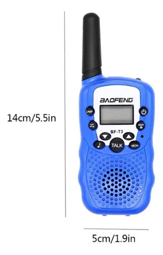Walkie Talkie Niño Baofeng Bf-t3 Portatil Radio Niño