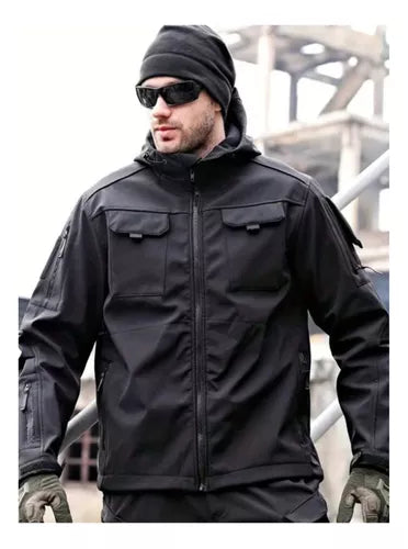 Poleron Softshell Tactico Poleron Militar Airsoft Poleron Caza Poleron Ziper