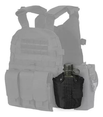 Cantimplora Militar Botella De Agua Cantimplora Camping 1L
