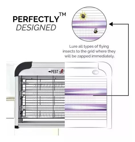 Lampara Mata Insectos Mata Insecto Electrico Mata Moscas 12w