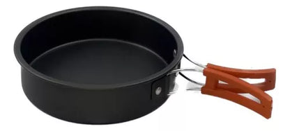Set Ollas Outdoor Camping Cocinilla Utensilios Ds-308