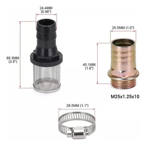 Kit Bomba De Trasvasije Diesel Motor Manguera Gasolina 175w