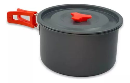 Set Ollas Outdoor Camping Cocinilla Utensilios Ds-308