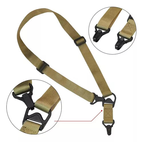 2 Puntas Correa Magpu Porta Replicas Porta Fusil Airsoft Ms3