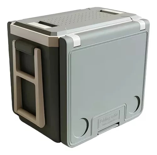 Cooler Portatil Cava Mesa Sillas Plegables Cava Camping 32lt