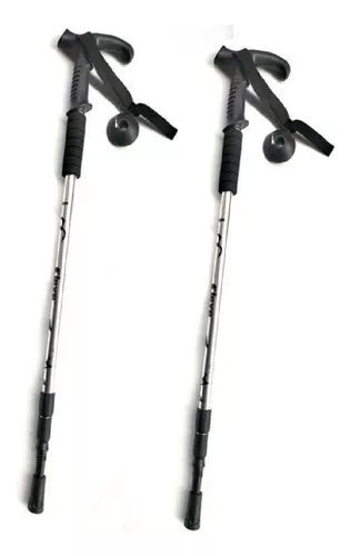 Pack 2 Bastones Trekking Baston Trekking Anti Shock 4tramos